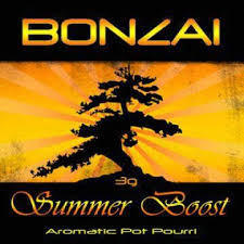 BONZAI Summer Boost Herbal Incense – premium ultra high potency aromatic blend pack, factory sealed, bright tropical scent