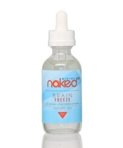 Brain Freeze K2 by Naked 100 E‑liquid 60ml – ultra concentrated fruity menthol aromatic liquid, sealed bottle, sweet cool scent
