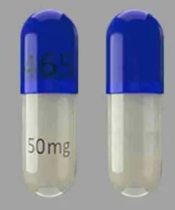 Mydayis 50mg capsules - Genuine blue and brown extended-release pills for all-day ADHD focus and symptom control