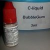 C Liquid Bubblegum – ultra concentrated sweet aromatic liquid, sealed bottle, authentic bubblegum scent