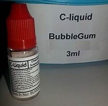 C Liquid Bubblegum – ultra concentrated sweet aromatic liquid, sealed bottle, authentic bubblegum scent