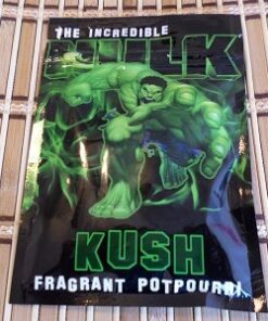 Buy Incredible Hulk Kush Potpourri. including product classification, common marketing terminology, regulatory considerations, and important awareness.