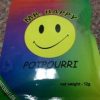 Original Mr. Happy Potpourri package – 3g, 5g, 10g, 25g sizes, authentic strong herbal blend