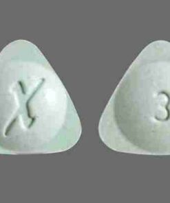 Xanax XR 3mg extended-release tablets - Genuine yellow orange triangular Alprazolam pills, long-acting anti-anxiety relief